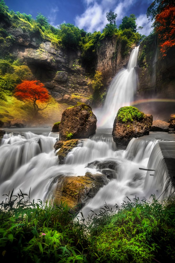 Cimarinjung waterfall