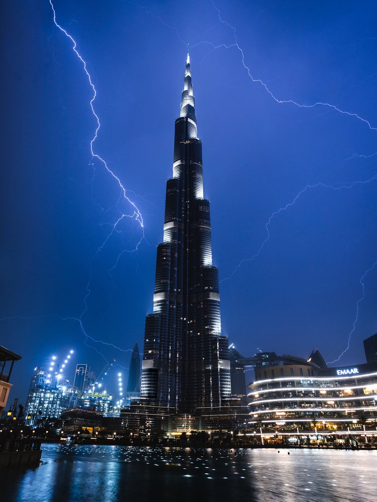 Storm in Dubai