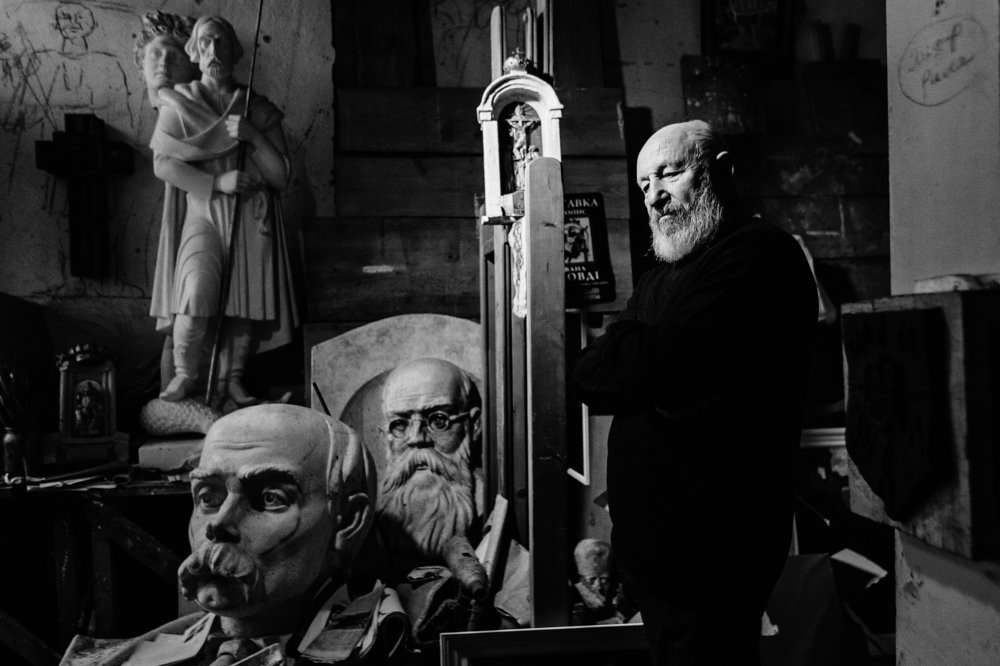 Скульптор Иван Бровди