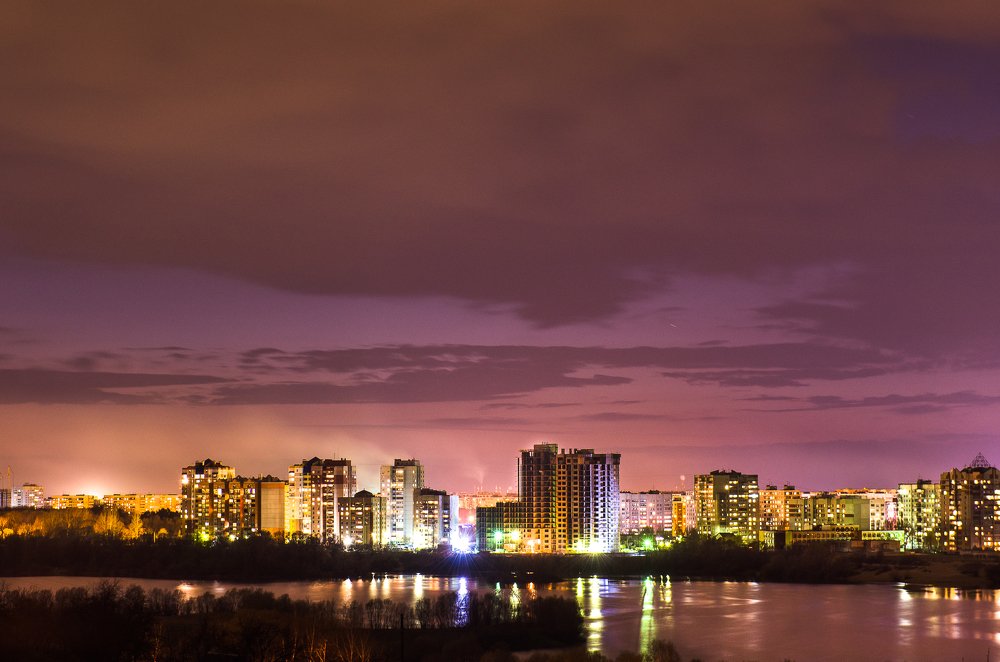 Ночной Брянск