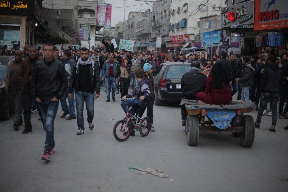 Palestinians refugee camp