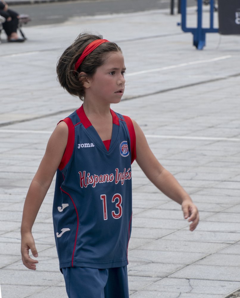 Баскетболистка