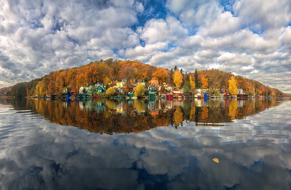 Осенний Рыбачий посёлок, Воронежская область
