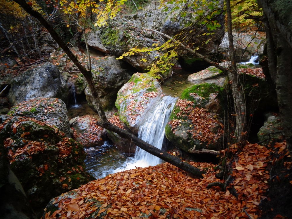 Водопад на реке Коккозке