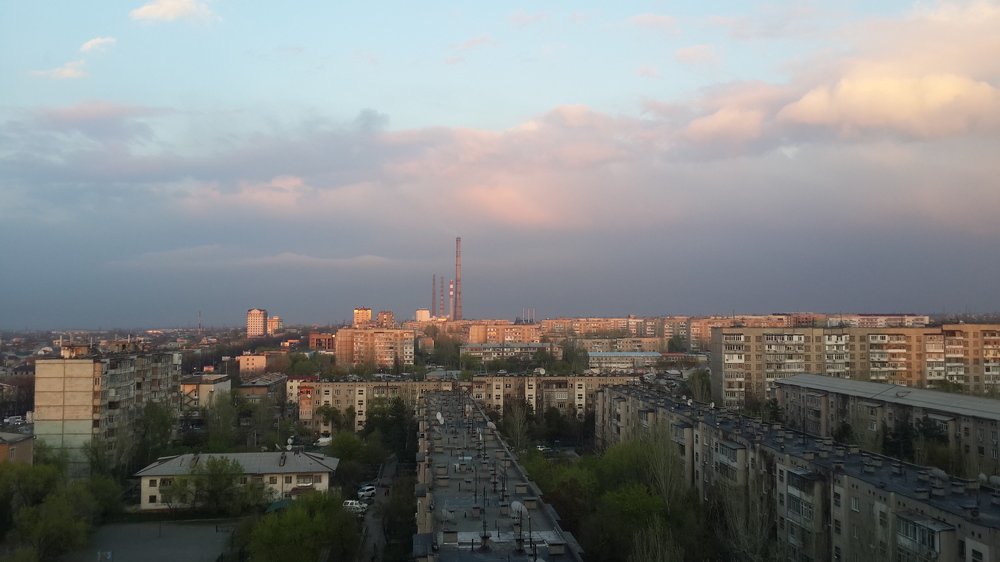 Sunset in Bishkek | Закат в Бишкеке