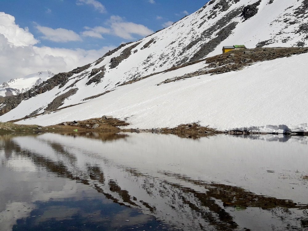 Отражение гор