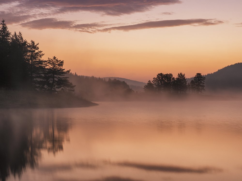 Sunrise in Shiroka Polyana
