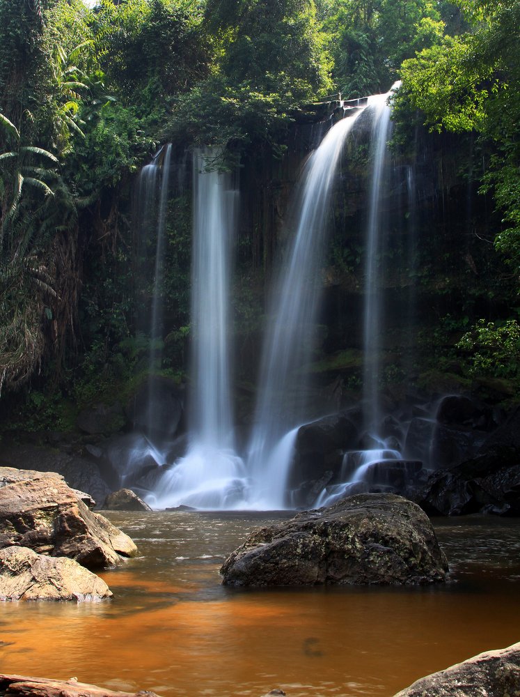 Pnom Kulen Waterfall