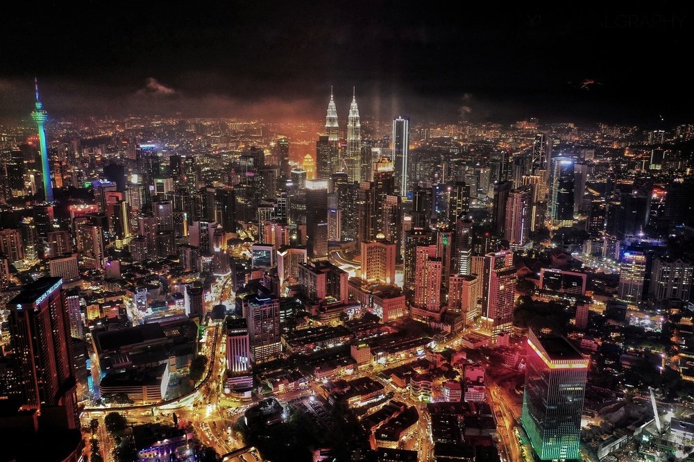 Sexy Kuala Lumpur City in Red
