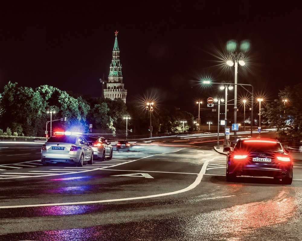 Огни ночного города