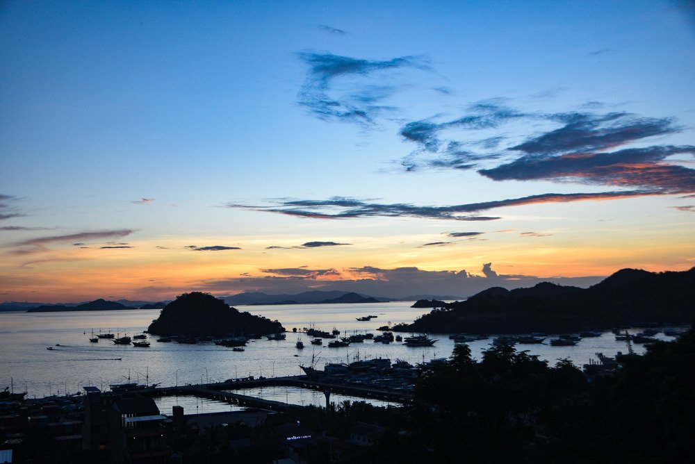 Sunset at Labuan Bajo, East Nusa Tenggara, Indonesia