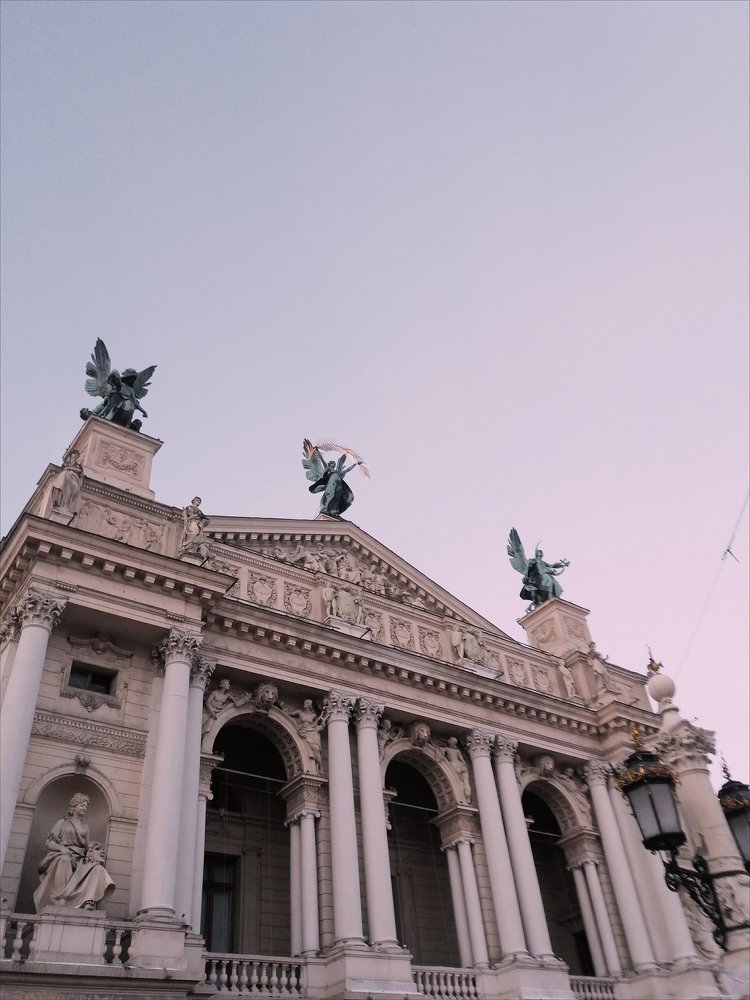 Lviv. Theatre of Opera and Ballet.