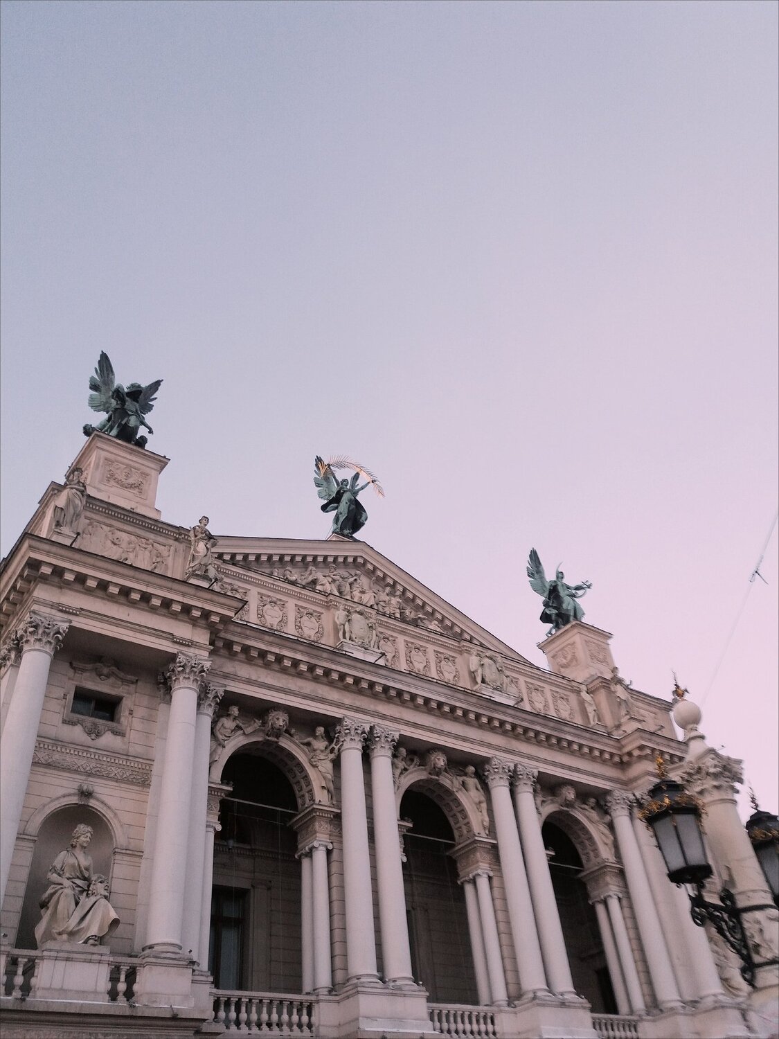 Lviv. Theatre of Opera and Ballet.
