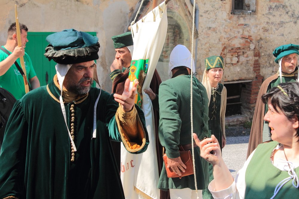 Italian palio in Albacina