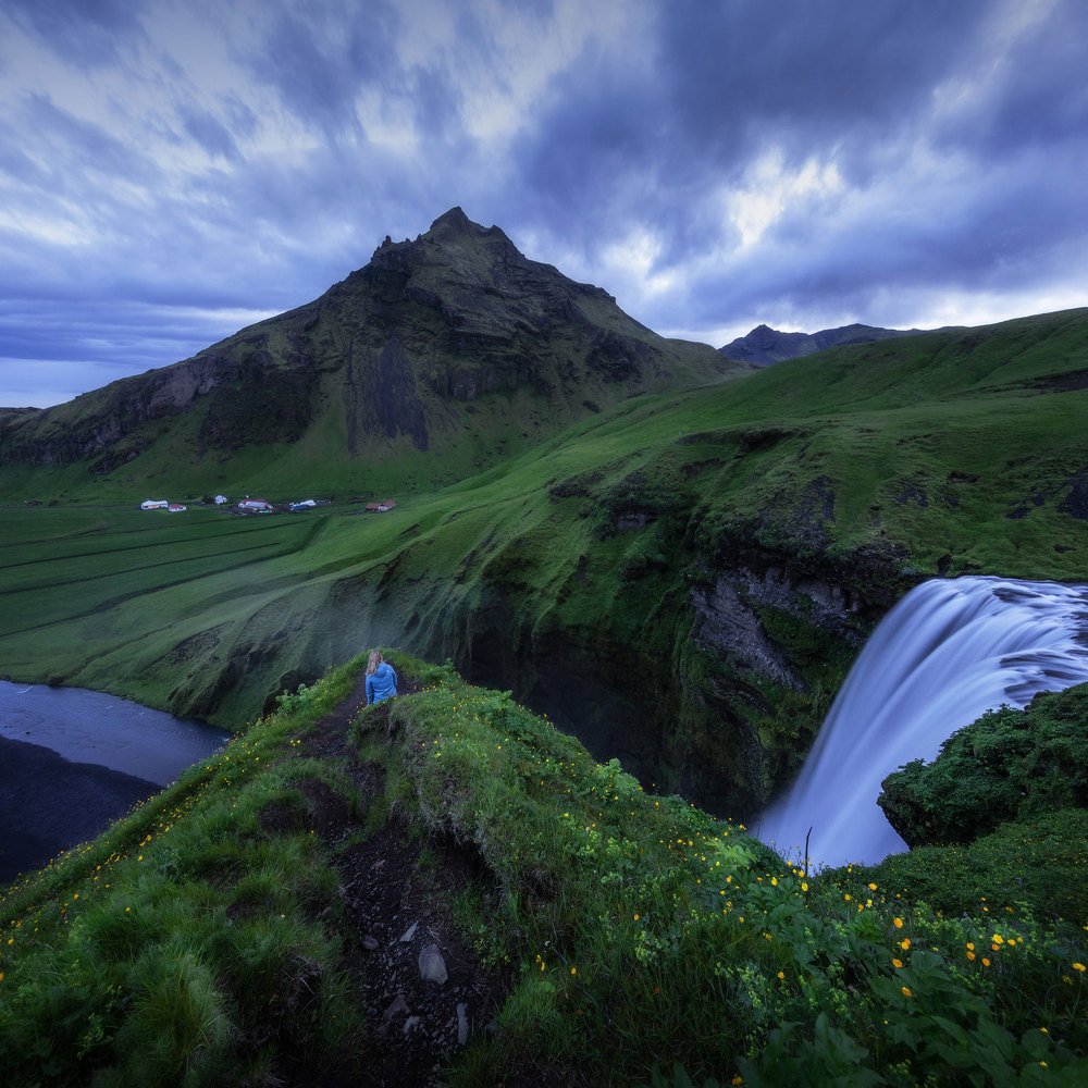 Беседуя с водопадом