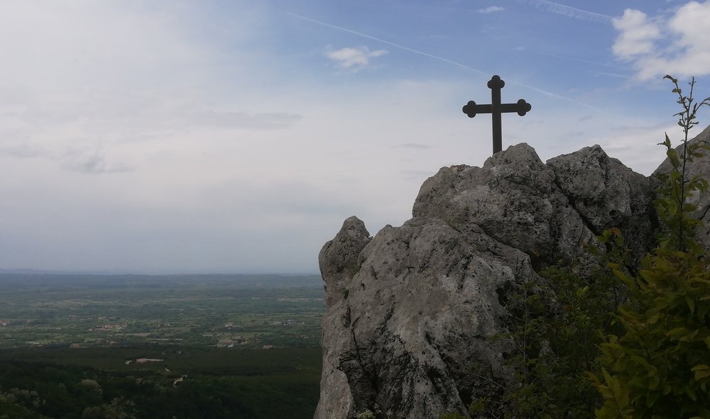 View from rocky mountain