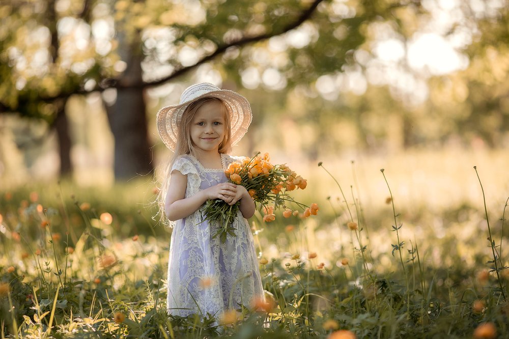 Желтый букетик