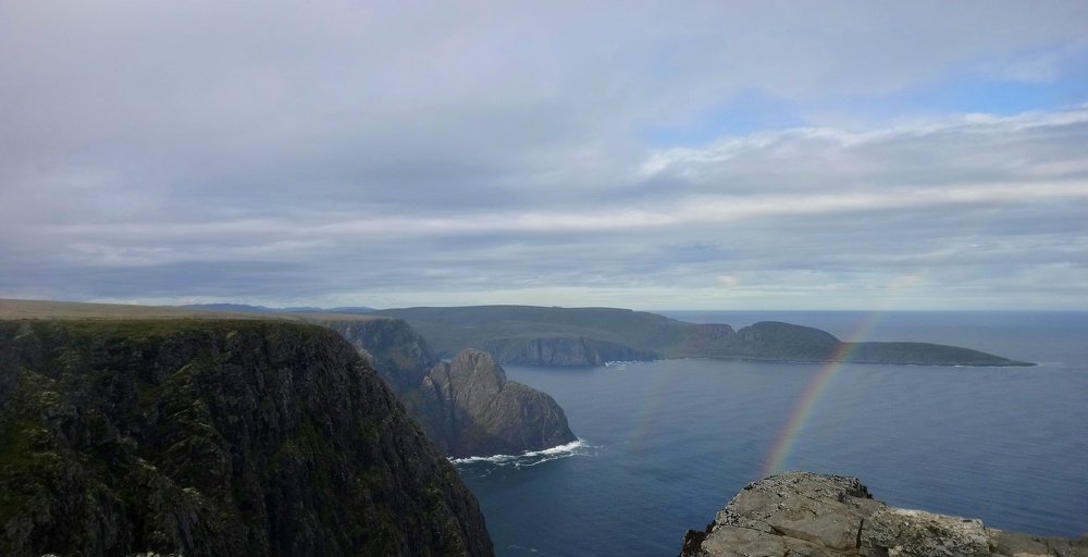 Радуга на Нордкапе