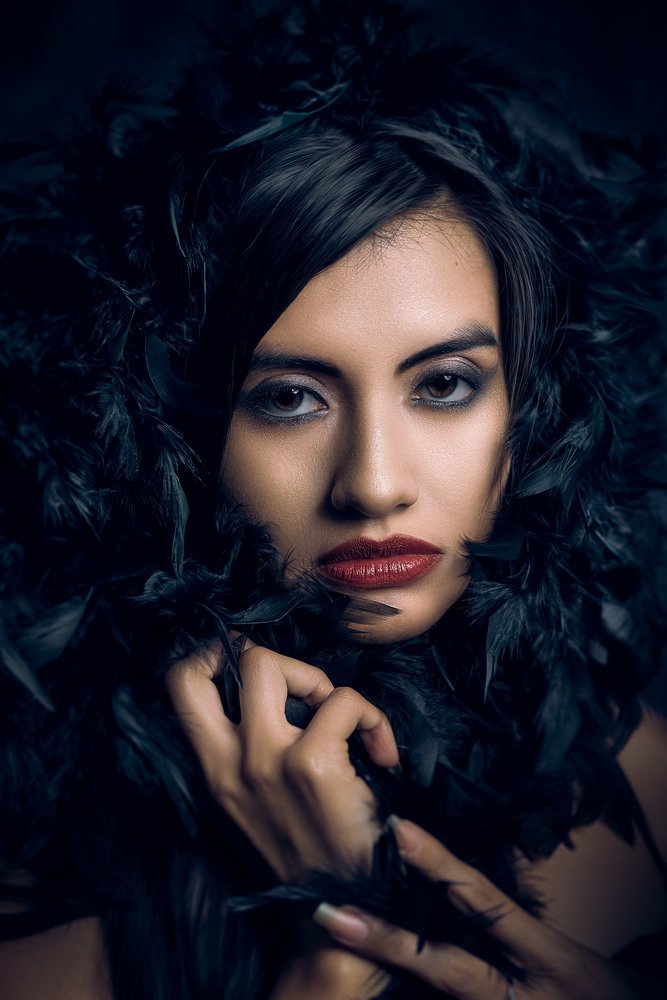 Plumes around headshot