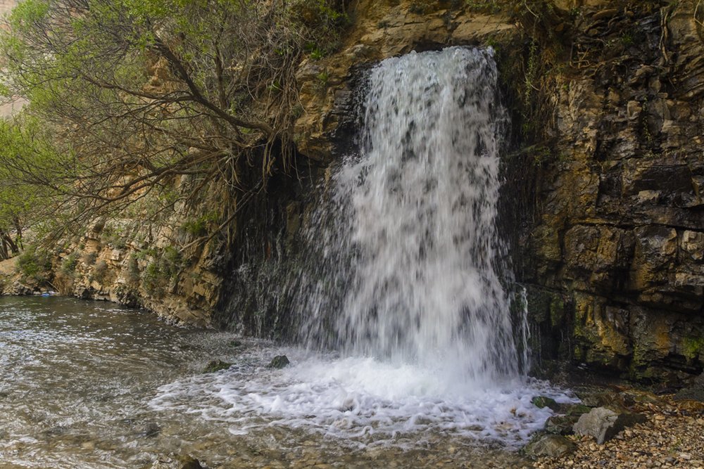 Behesht abad waterfall