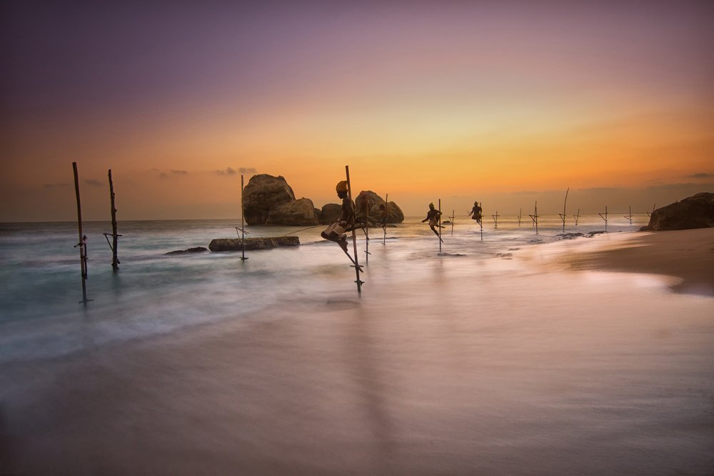Traditional Stilt Fisherman Life