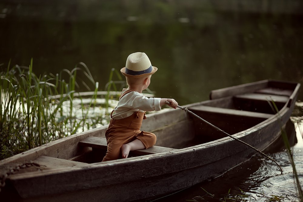 Деревенский рыбак