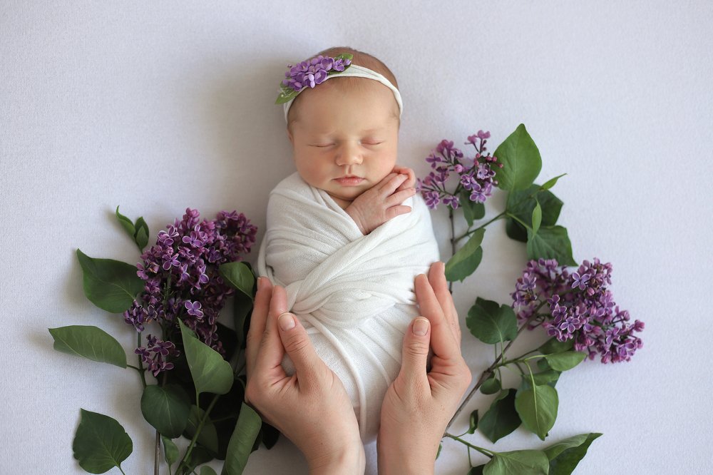 В надежных маминых руках