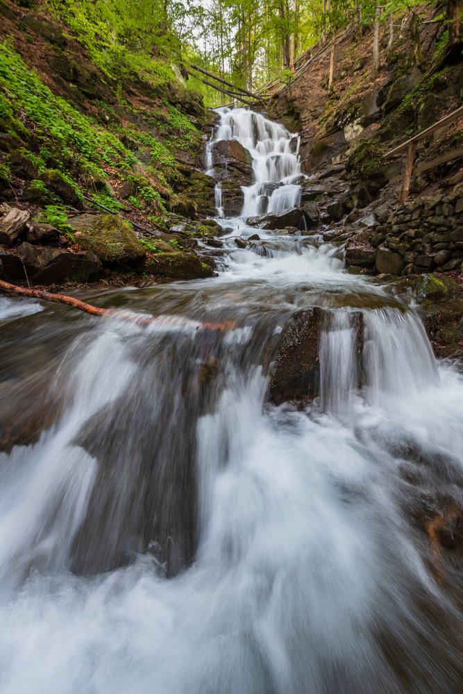 Водопад Шипот. Карпаты