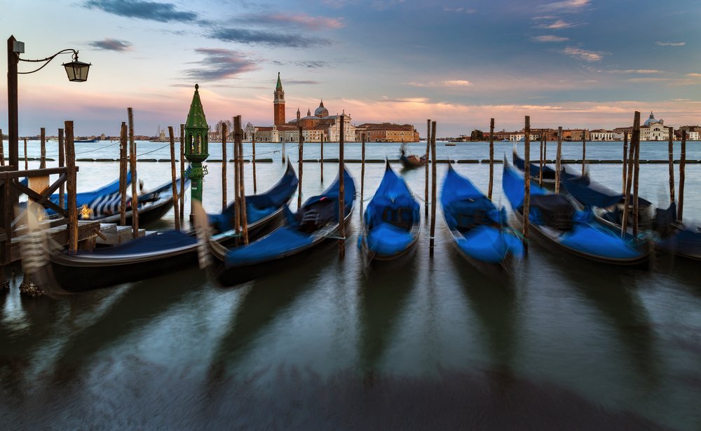 Blue calm at Venice