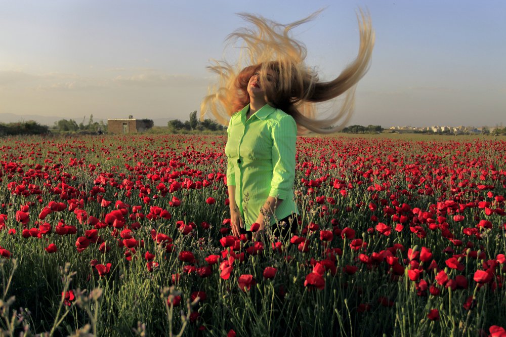 Emotion in the flower Rolled