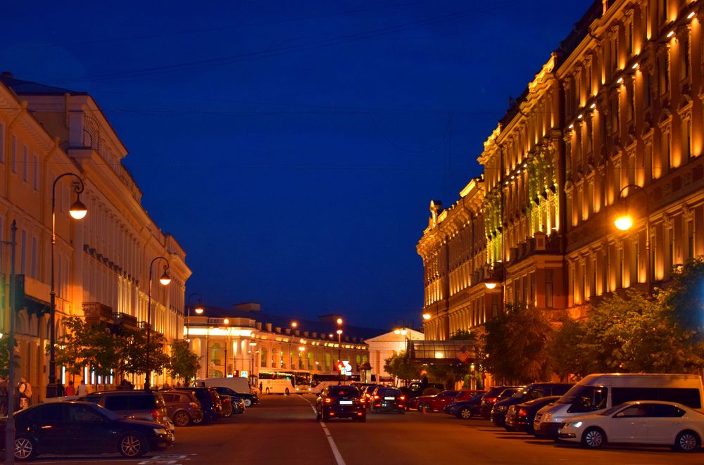 Ночные похождения в Санкт-Петербурге..