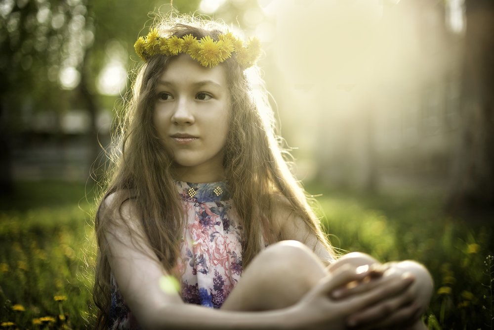 Анжелика на закате