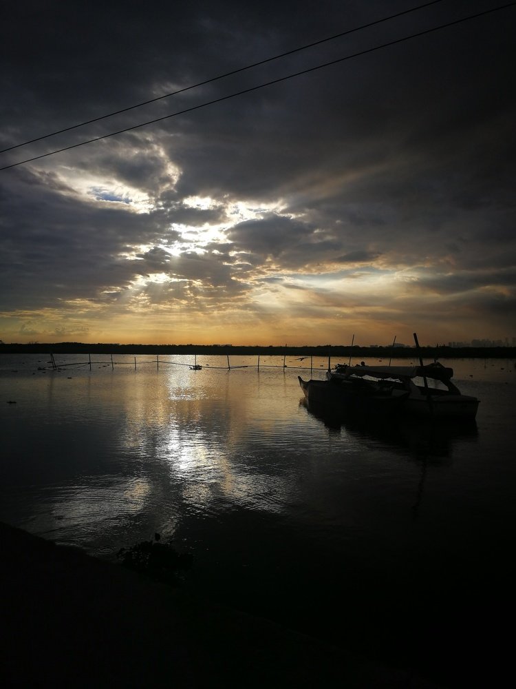 Before the sun goes down.