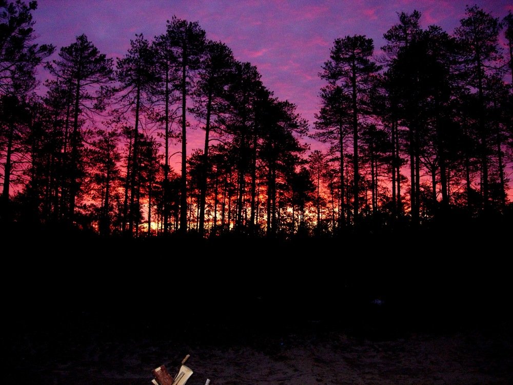 Сиреневый закат