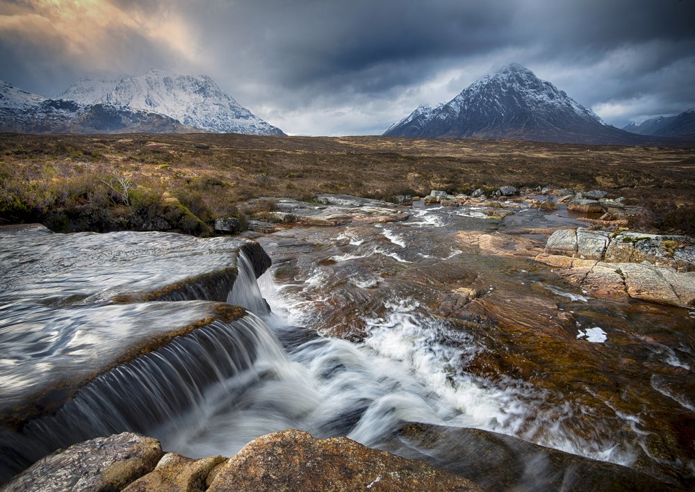 Glencoe waterfall