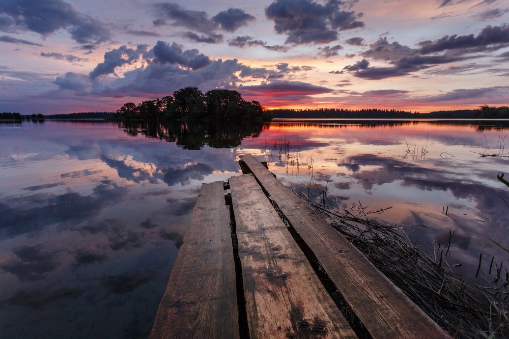 Лавинка и островок