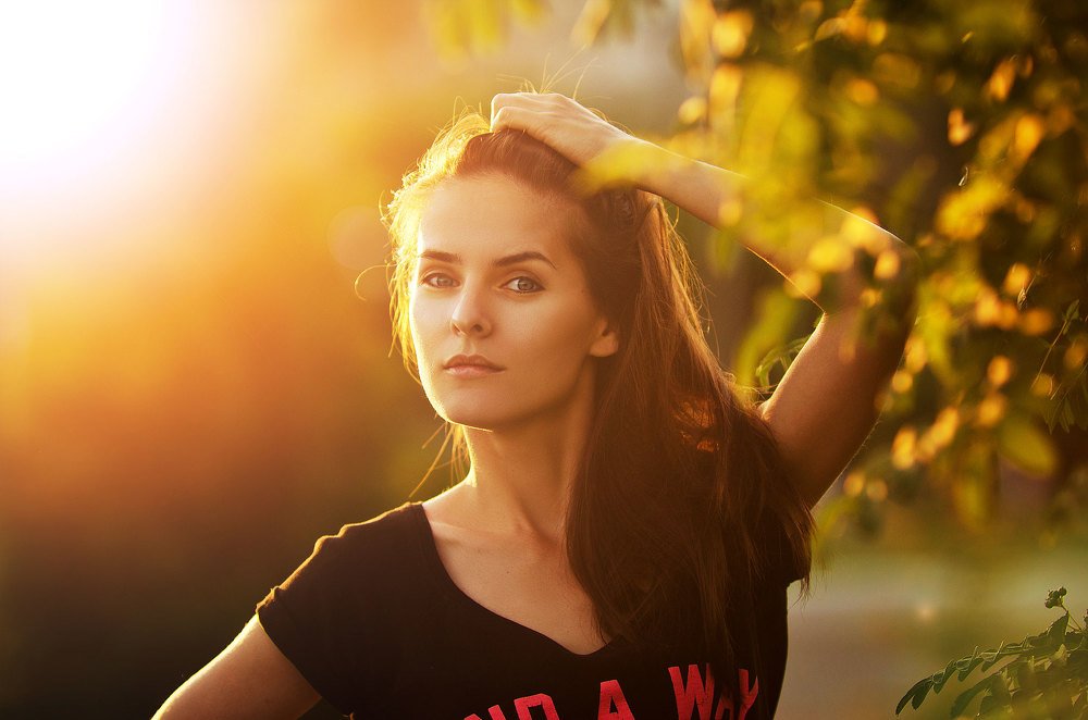 Солнце в волосах