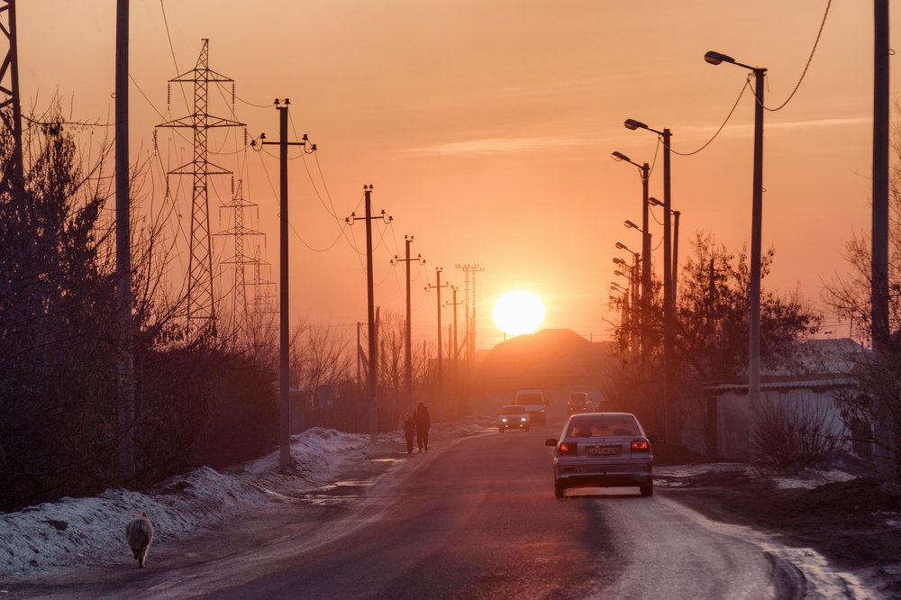 Дорога к солнцу.