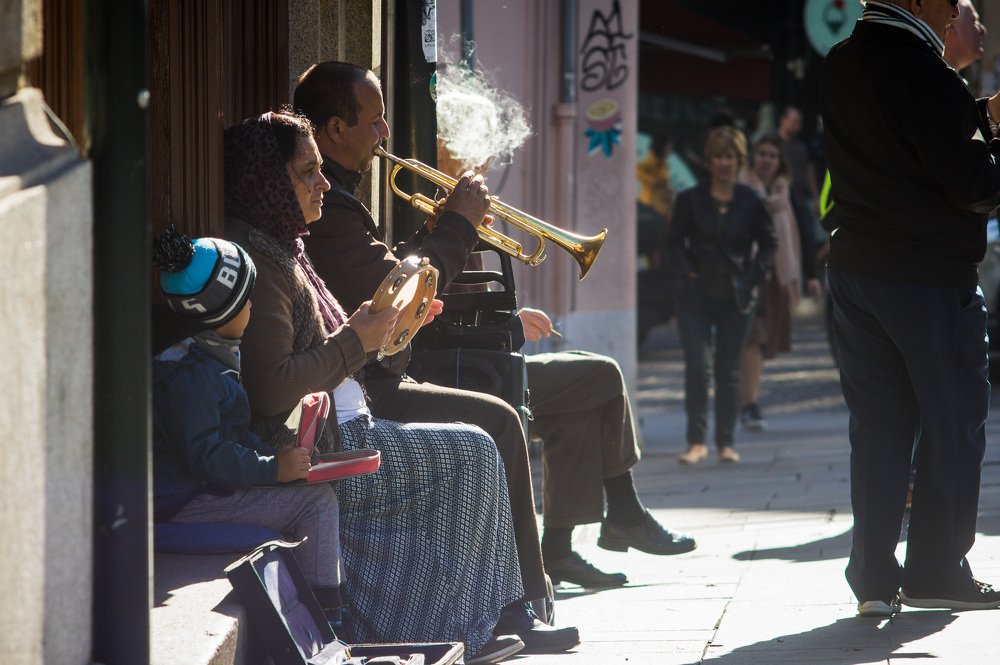 On the streets of Porto