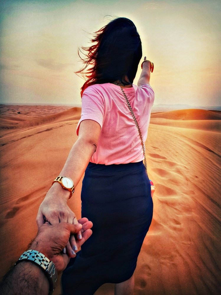 Hold my hand n let me lead..