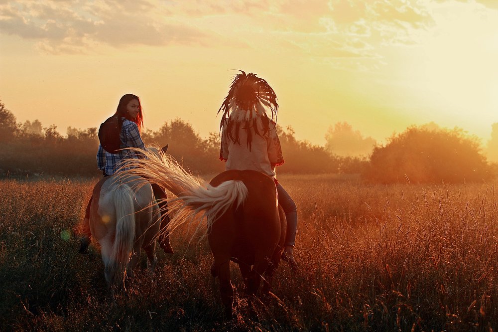 Ковбойский рассвет