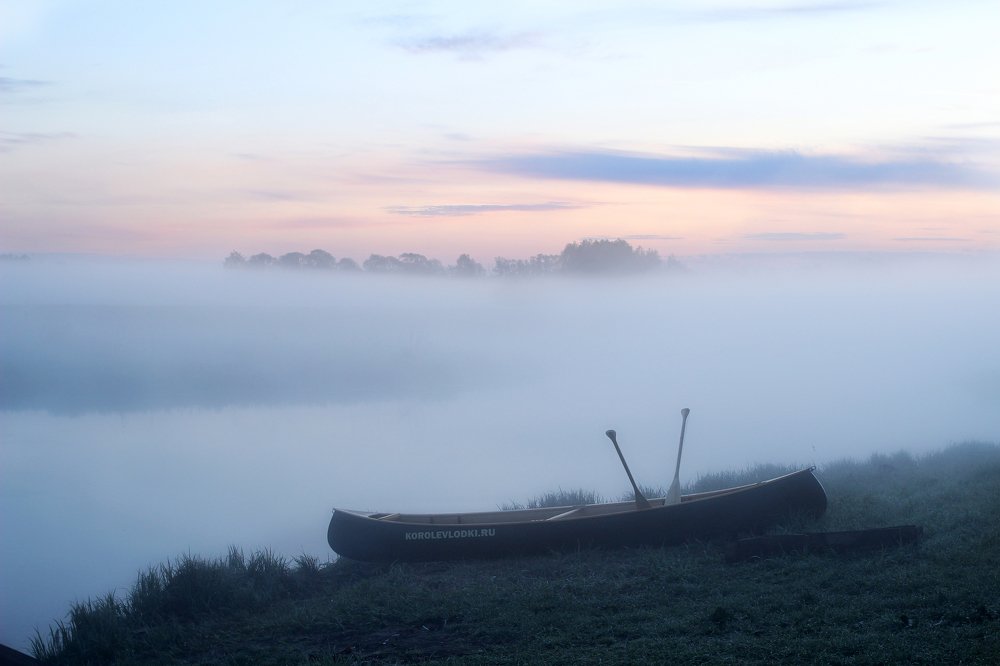 Туманный рассвет в Подвязье