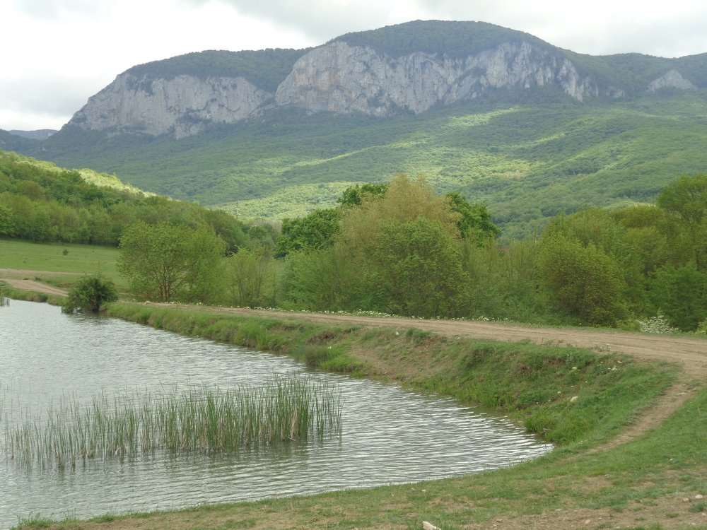 Вид на массив Сидам-кая