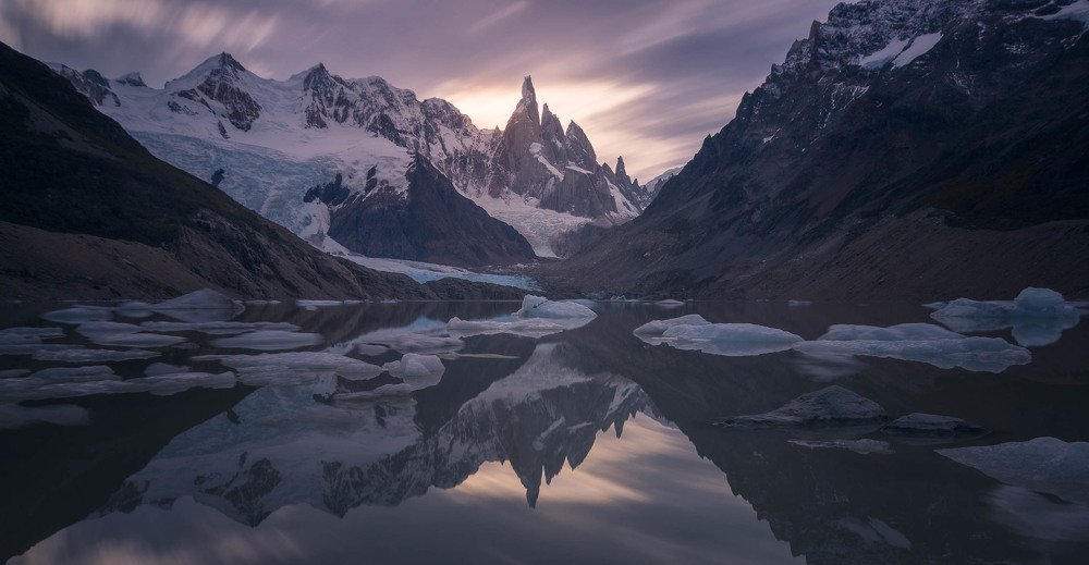 Sunset laguna torre