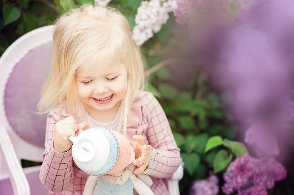 Чаепитие в саду