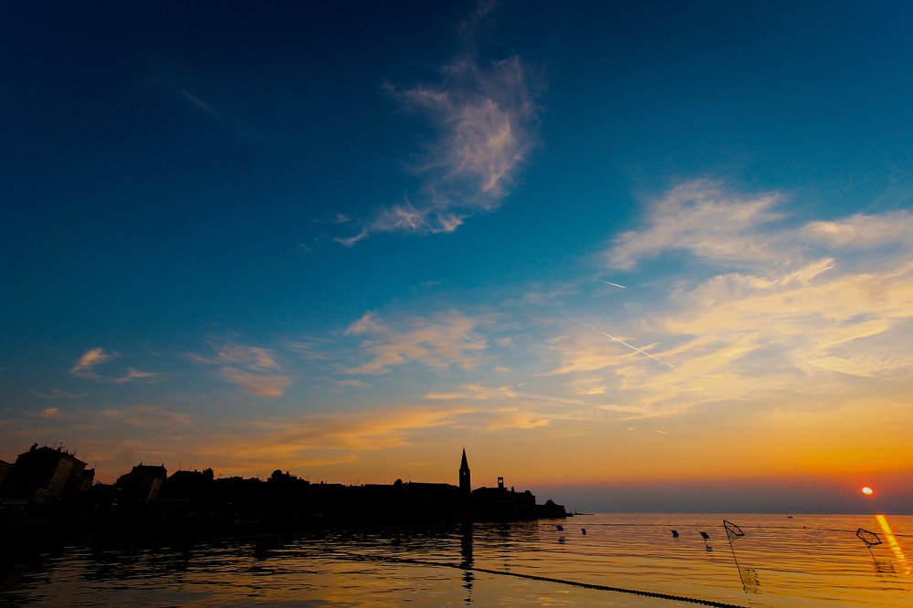 Sunset at Porec