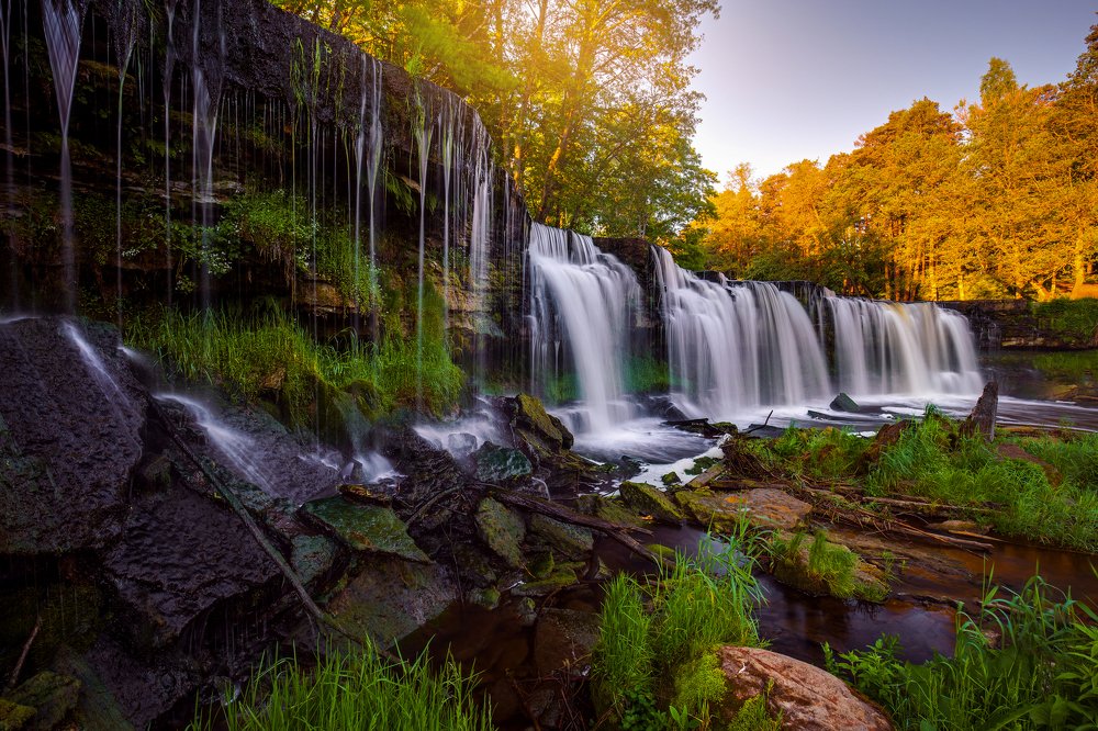 Водопад Кейла-Йоа в Эстонии
