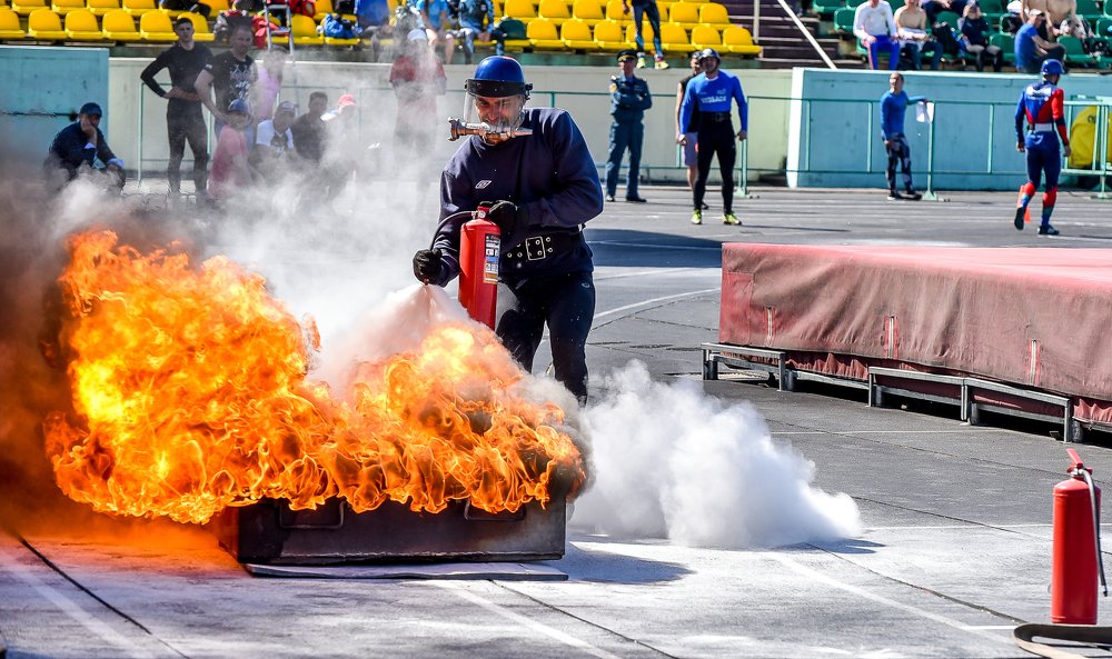 Пожарно-прикладной спорт... Этафета