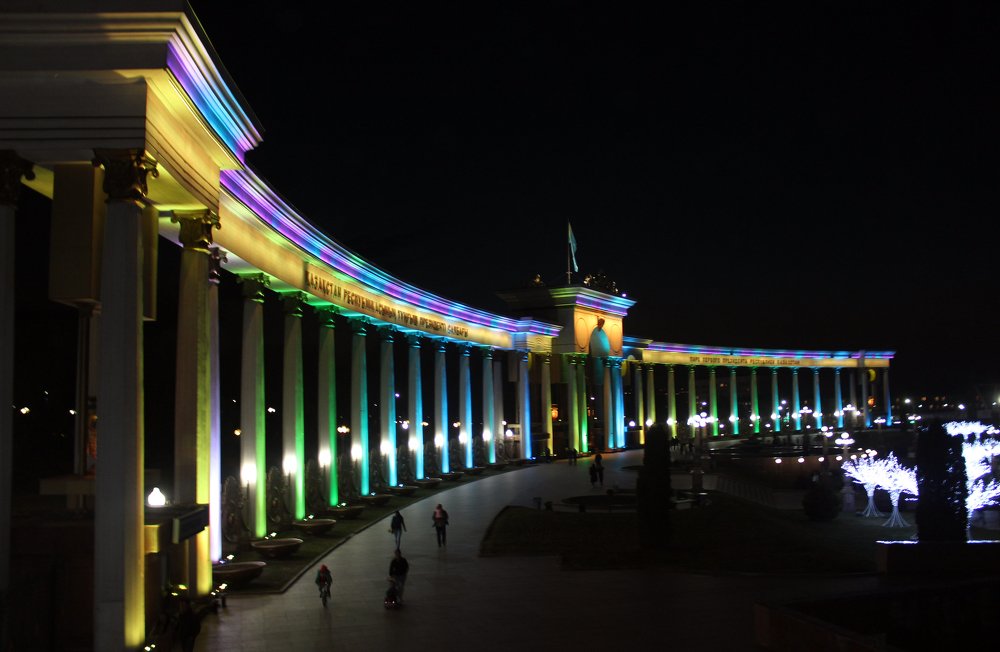 Вечером в парке