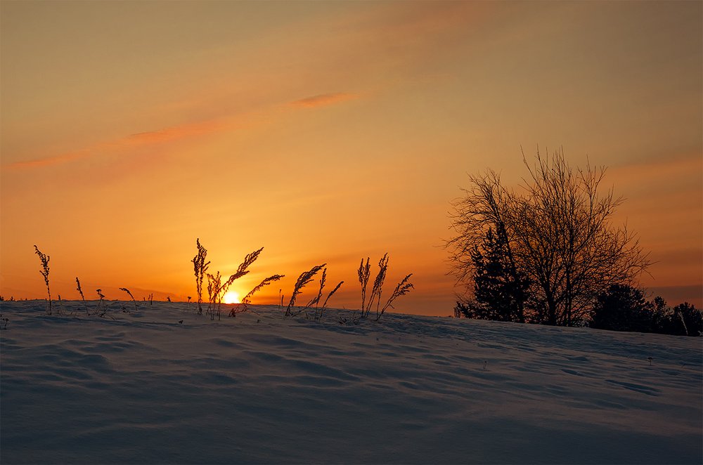 Зимний закат